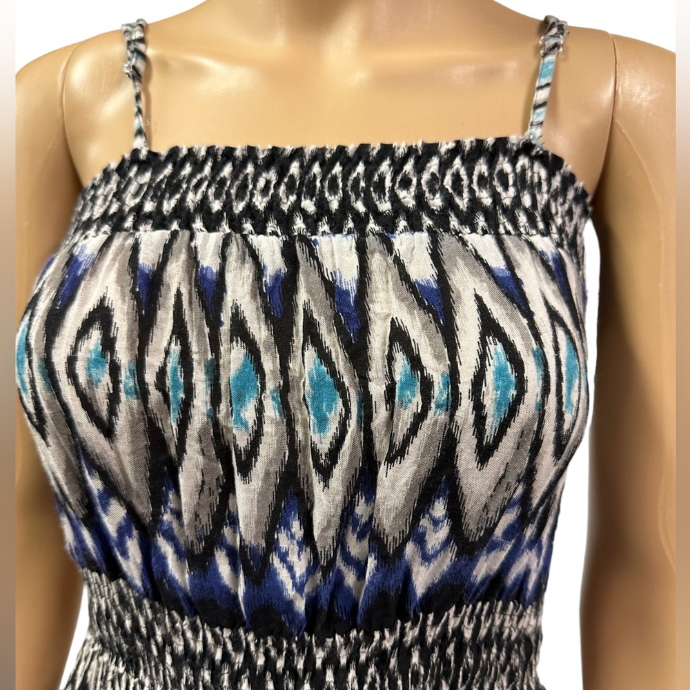 World Market Maxi Adjustable Spaghetti Strap Maxi Dress Womens Small to Medium - Picture 2 of 8
